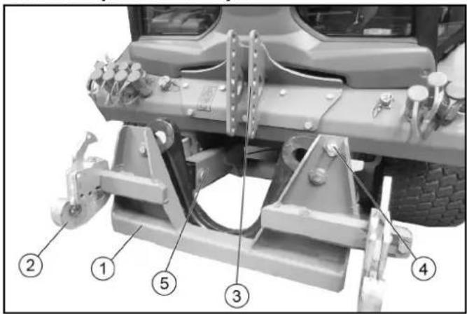 Kärcher MIC 70 - Possibilidades de montagem dianteiras - 1