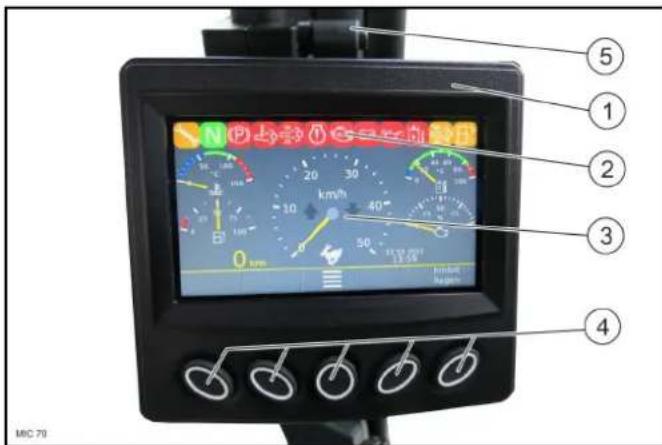 Kärcher MIC 70 - Indicação multifuncional/display MIC 70 - 1