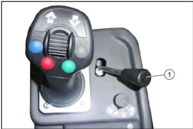 Kärcher MIC 70 - ①Attachment frame with tipping function - 1