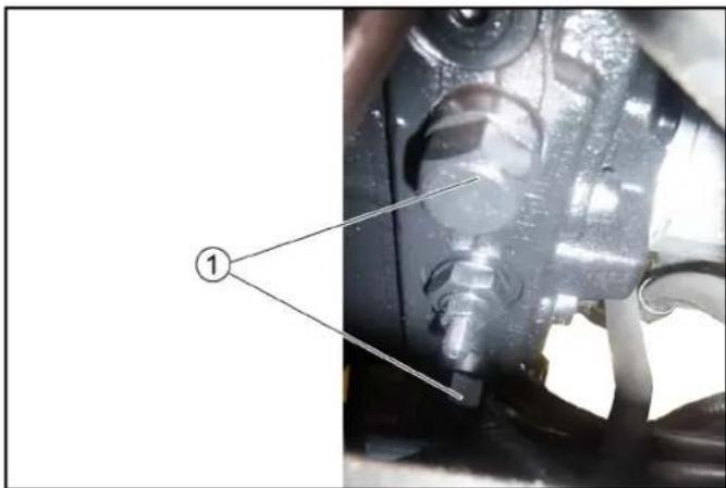 Kärcher MIC 70 - Opening the bypass valves - 1