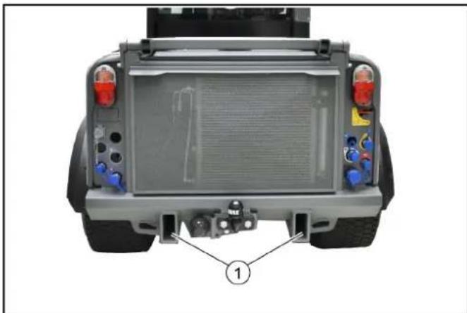 Kärcher MIC 70 - Rear mounting frames - 1