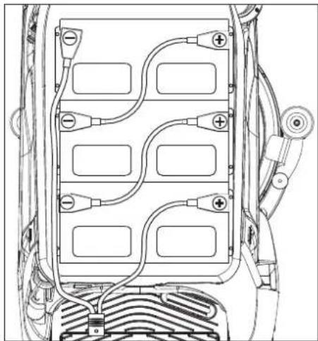 Kärcher BD 5040 RS Bp Pack - Aseta akku paikoilleen ja liitä se. - 1