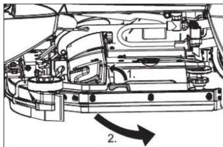 Kärcher BD 5040 RS Bp Pack - Šepečių volo keitimas - 1