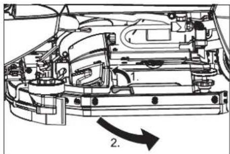 Kärcher BD 5040 RS Bp Pack - Borstelwalsen vervangen - 1