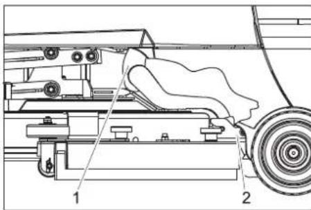 Kärcher BD 5040 RS Bp Pack - Demontáž vysávacieho ramena - 1