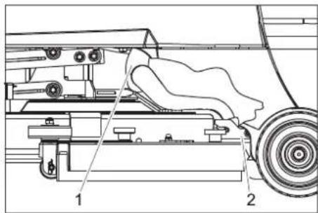 Kärcher BD 5040 RS Bp Pack - Emme kolunun sökülmesi - 1
