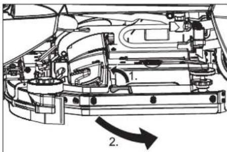 Kärcher BD 5040 RS Bp Pack - Kefehengerek cseréje - 1