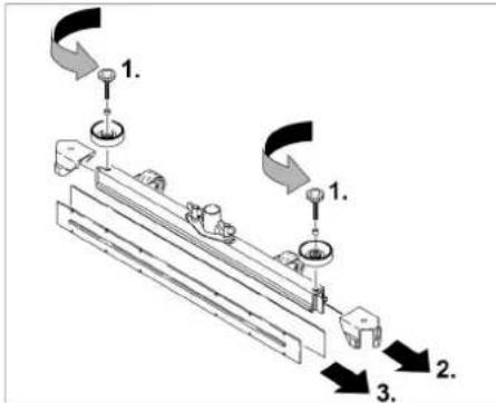 Kärcher BD 5070 R Classic Bp Pack - Înlocuirea lamelor de aspirare - 1