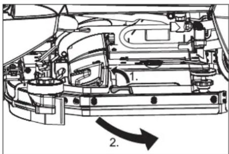 Kärcher BR 5540 RS Bp Pack - Udskiftning af børstevalser - 1