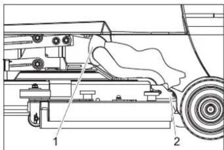 Kärcher BR 5540 RS Bp Pack - Skifting av børstevalse - 3