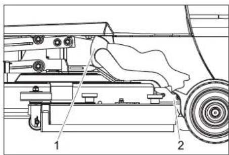 Kärcher BR 5540 RS Bp Pack - Imupalkin irrottaminen - 1