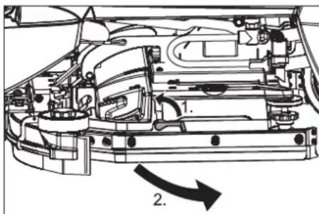 Kärcher BR 5540 RS Bp Pack - Kefehengerek cseréje - 1