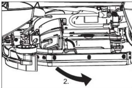 Kärcher BR 5540 RS Bp Pack - Harjatelojen vaihto - 1
