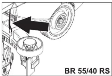 Kärcher BR 5540 RS Bp Pack - Указание: - 1