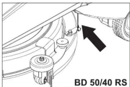Kärcher BR 5540 RS Bp Pack - Указание: - 2