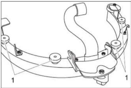 Kärcher BR 5540 RS Bp Pack - Échanger ou tourner les lèvres d'aspiration - 1