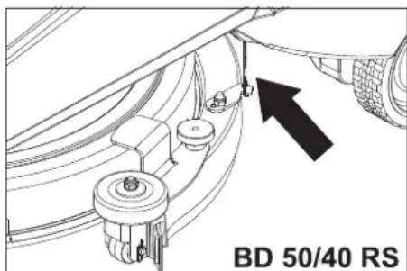 Kärcher BR 5540 RS Bp Pack - Wskazówka: - 2