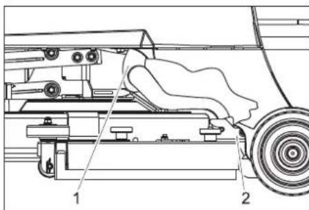 Kärcher BR 5540 RS Bp Pack - Démontage de la barre d'aspiration - 1