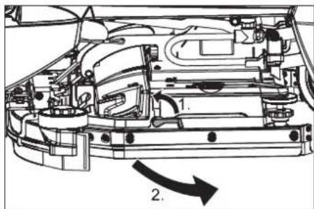 Kärcher BR 5540 RS Bp Pack - Да се сменят валовете на четките - 1