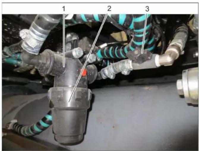 Kärcher B 300 R I LPG - Wasserfilter reinigen - 1