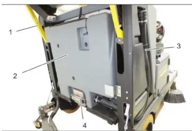 Kärcher B 300 R I LPG - Καθαρισμός δεξαμενής ακάθαρτου νερού - 2