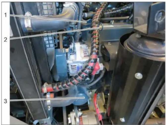 Kärcher B 300 R I LPG - Changer huile de moteur et le filtre d'huile de moteur - 1