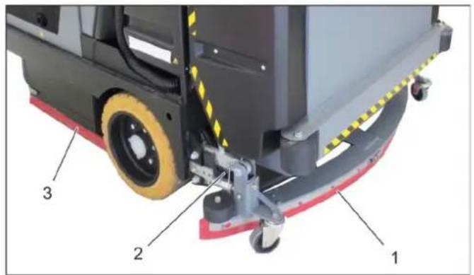Kärcher B 300 R I D - Dichtlippen, Saugbalken und Sprühdüsen reinigen - 1
