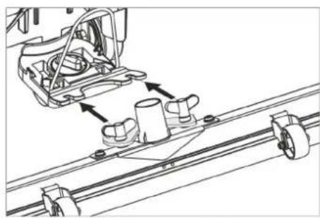 Kärcher BD 4335 C Ep - Montarea tijei de aspiratie - 1