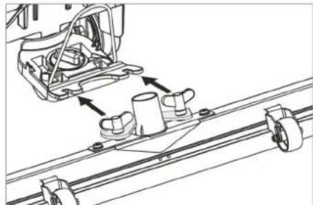 Kärcher BD 4335 C Ep - Installing the Vacuum Bar - 1