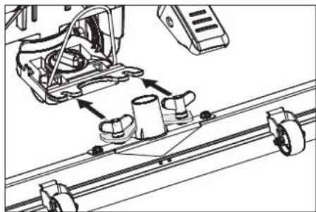 Kärcher B 40 W Bp Dose - Installing the Vacuum Bar - 1