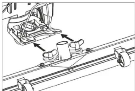 Kärcher BD 4325 C Bp Pack - Montarea tijei de aspiratie - 1