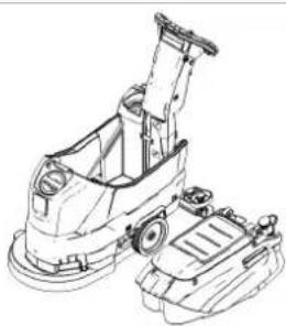 Kärcher BD 4325 C Bp Pack - Netirā üdens tvertnes nonemšana - 1
