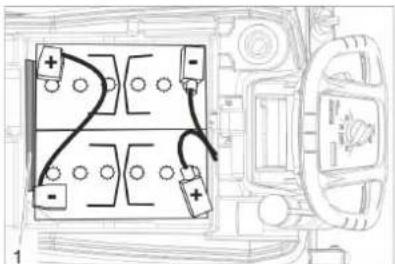 Kärcher BD 4325 C Bp Pack - Установити та підключити акумулятор - 1