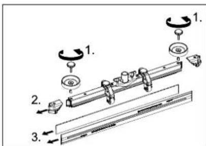 Kärcher BD 5060 C Ep Classic - Echanger ou tourner les levres d'aspiration - 2