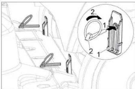 Kärcher B 80 W Bp Dose - Montarea capului de curatare - 4