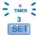 PANASONIC S45MA1E5 - Selezionare l'accensione (ON) o lo specnimento (OFF) del timer. - 2