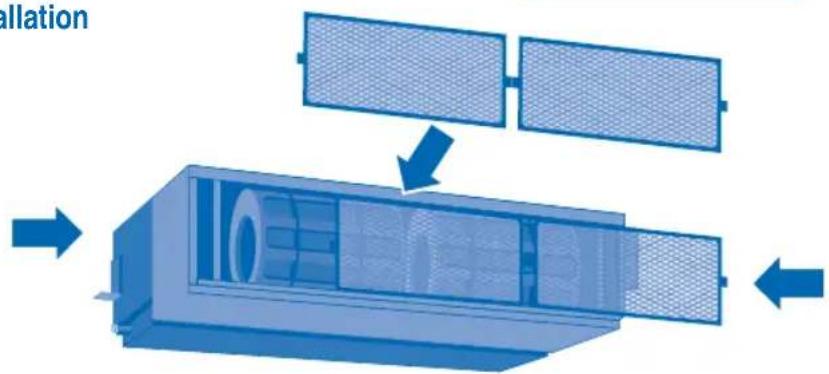 PANASONIC S45MA1E5 - Remove Air Filter - 2