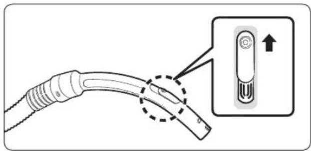 SAMSUNG SC07M25F0WP - Using the handle - 1