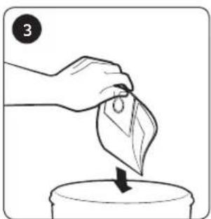SAMSUNG SC07M25F0WP - Cleaning the dust bag - 5
