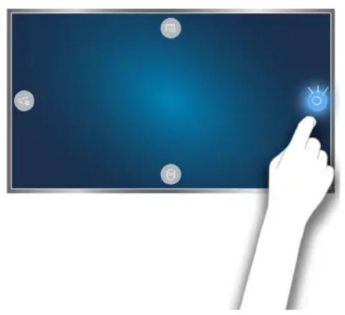 SAMSUNG UA55JS7200R - Contrôle du téléviseur à l'aide de gestes - 2