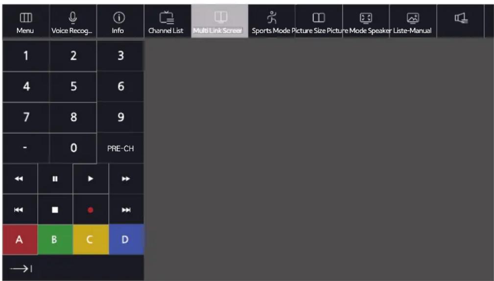 SAMSUNG UA55JS7200R - Affichage et utilisation de la télécommande visuelle - 1