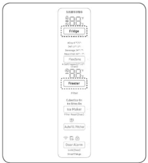 SAMSUNG RF23BB8900AC - To check the MAC address - 1