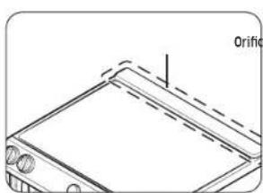 SAMSUNG NE63A8711QN - Orifice de ventilation - 1