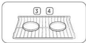 SAMSUNG NE63A8711QN - Rack and Pan placement - 1