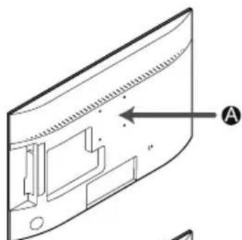 SAMSUNG T24H315HLB - Attaching a Wall Mount - 1