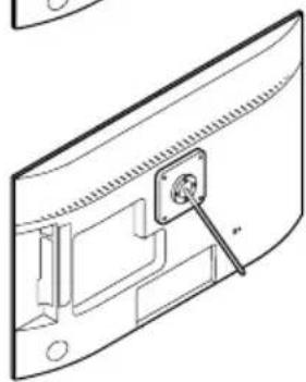 SAMSUNG T24H315HLB - Como instalar o suporte de parede - 4