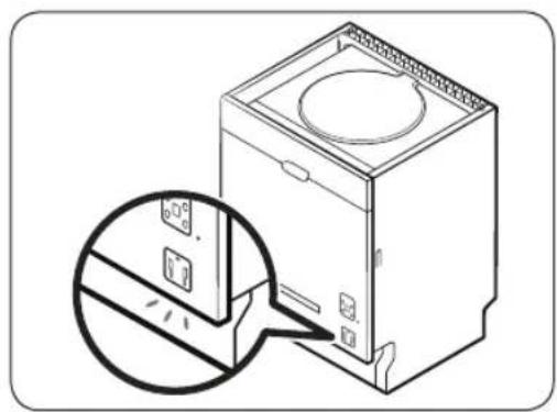 SAMSUNG DW60A8050FG - Info-Leuchte - 1