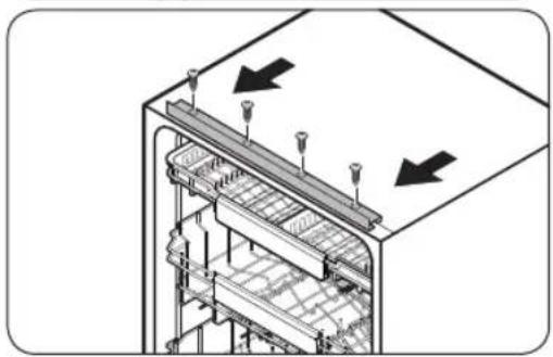 SAMSUNG DW60A8050FG - Installation - 6
