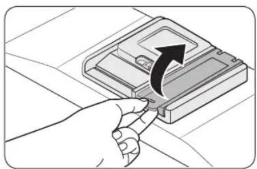 SAMSUNG DW60A8050FG - Llenado del abrillantador - 1