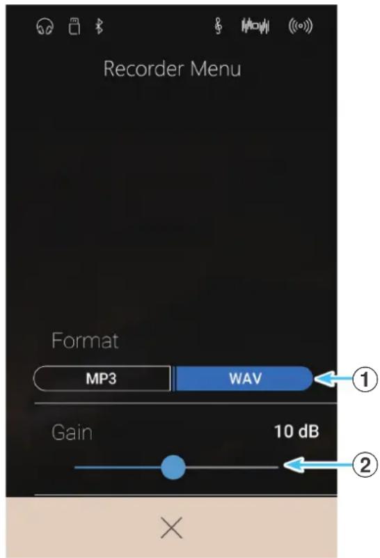 KAWAI CA78 - ② Niveau d'augmentation - 1